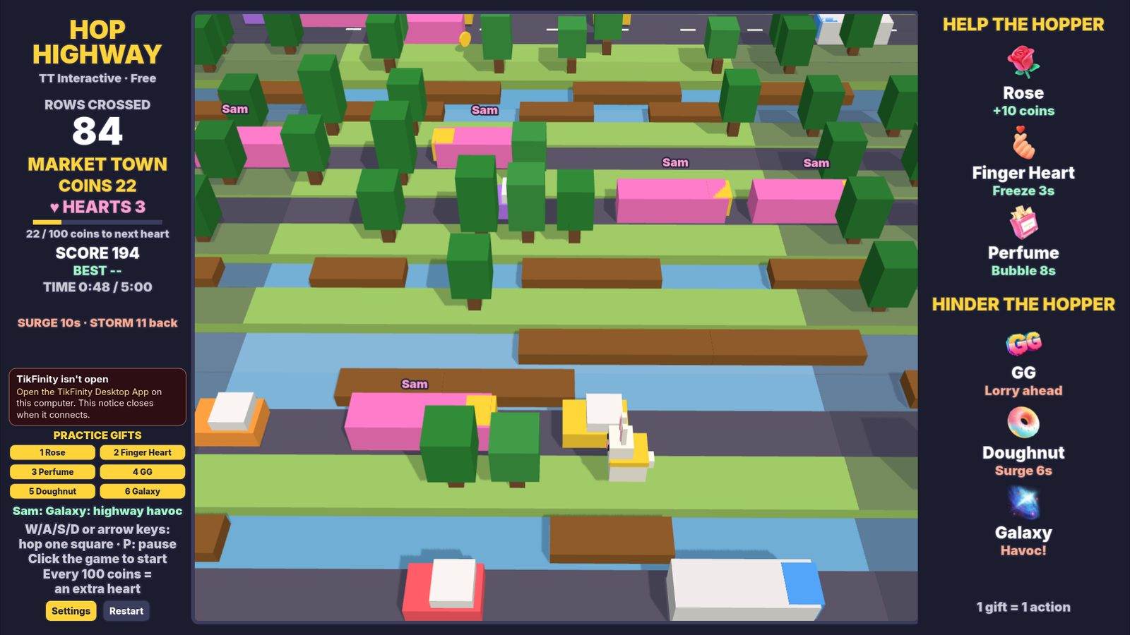 Hop Highway: a Galaxy gift starts Highway Havoc with lorries on every road ahead