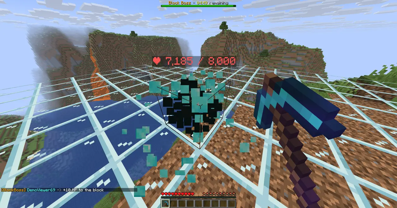 Block Boss gameplay screenshot showing 1+ coins