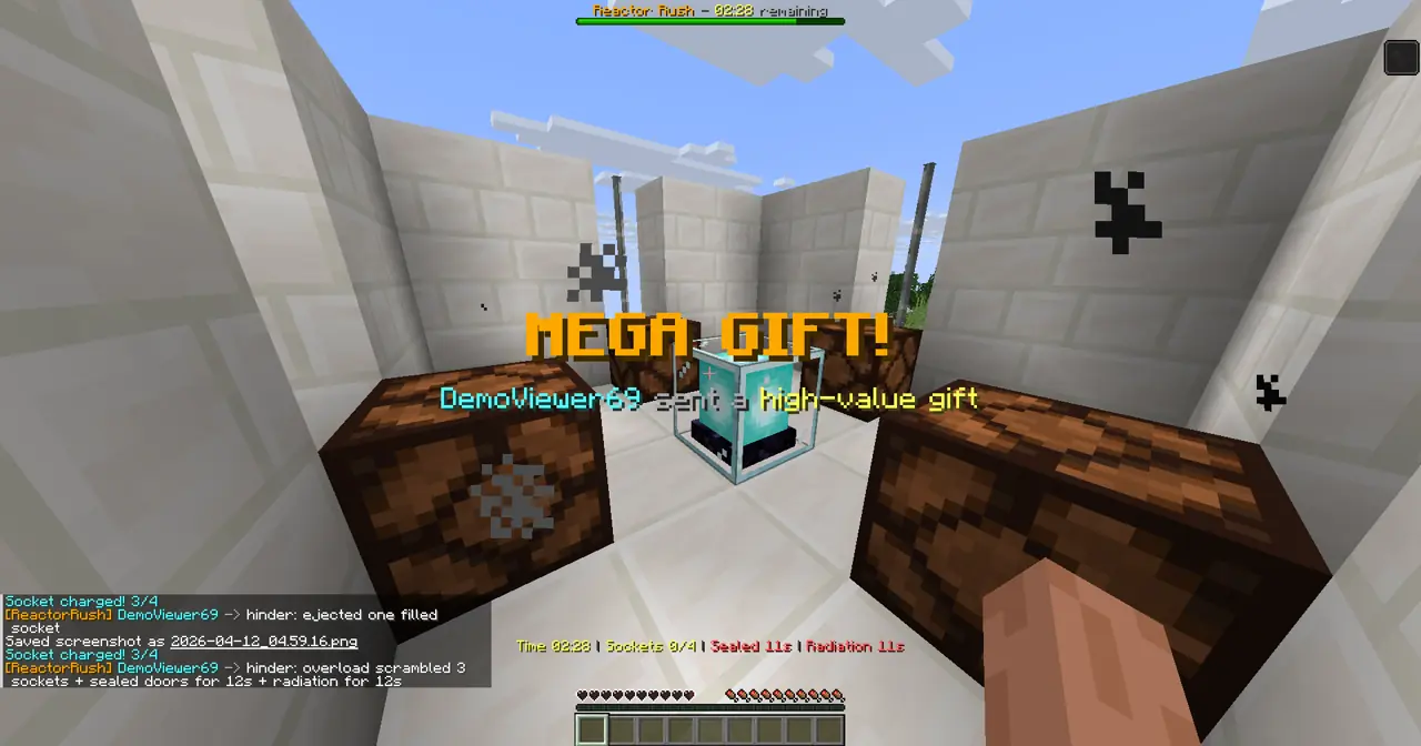 Reactor Rush gameplay screenshot showing 999+ coins