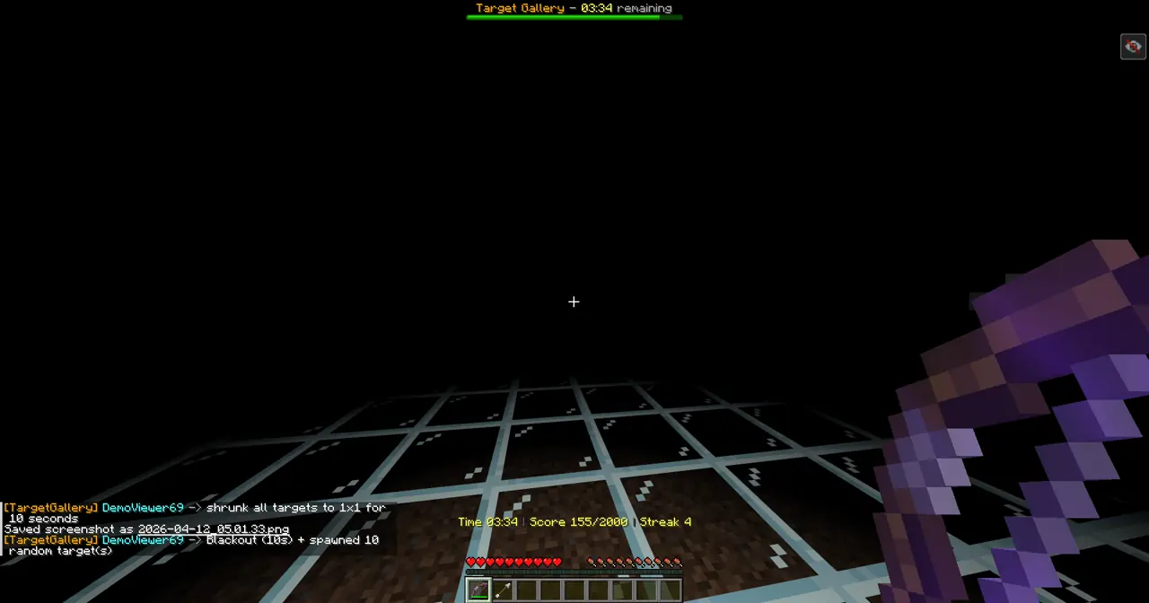 Target Gallery gameplay screenshot showing 499+ coins