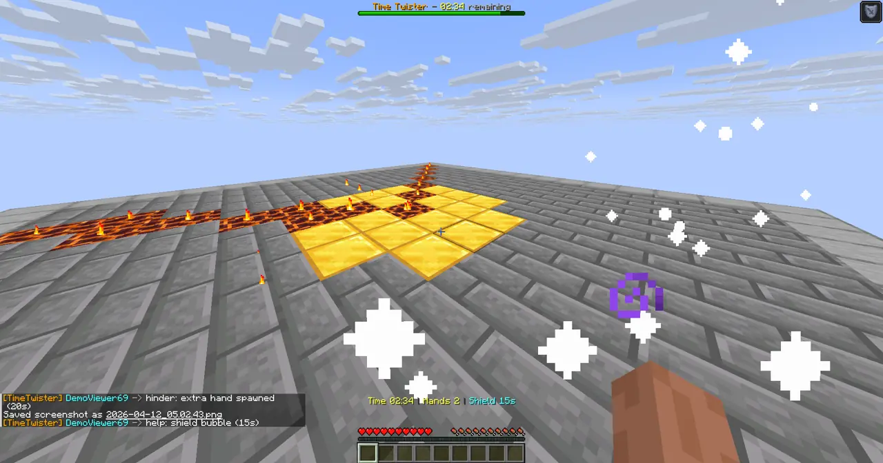 Time Twister gameplay screenshot showing 499+ coins