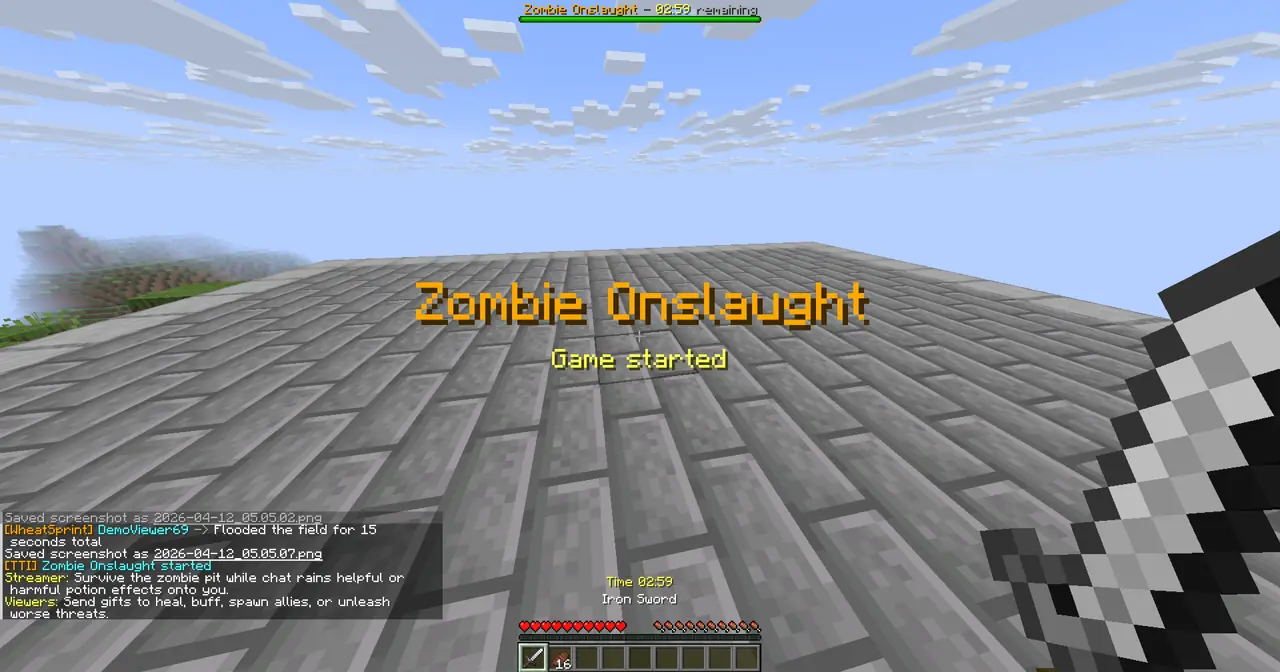 Zombie Onslaught gameplay screenshot