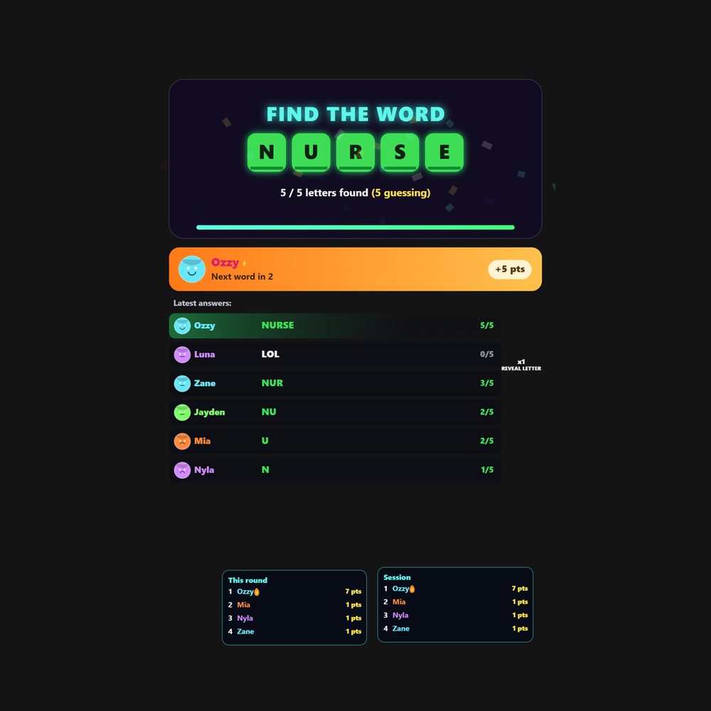 Find the Word screenshot showing viewer action