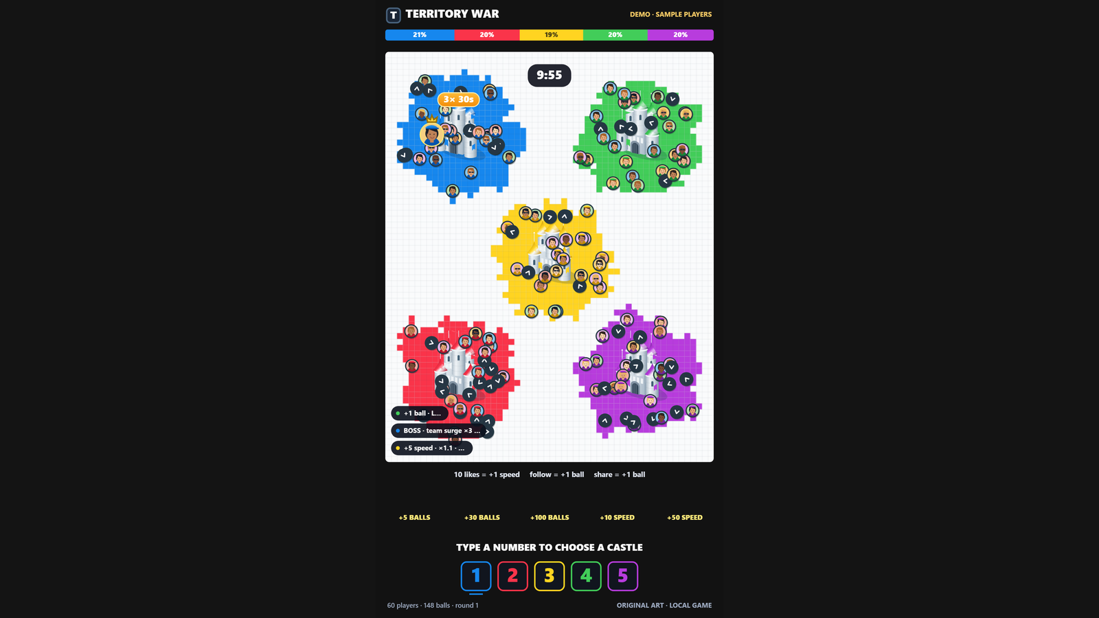 Territory War: Free TikTok LIVE Game | TT Interactive