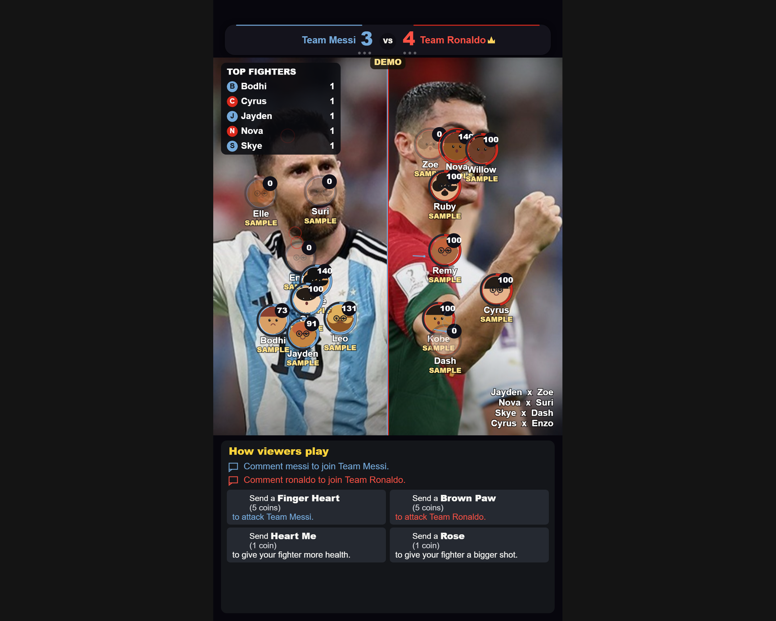 Battle Arena widget thumbnail