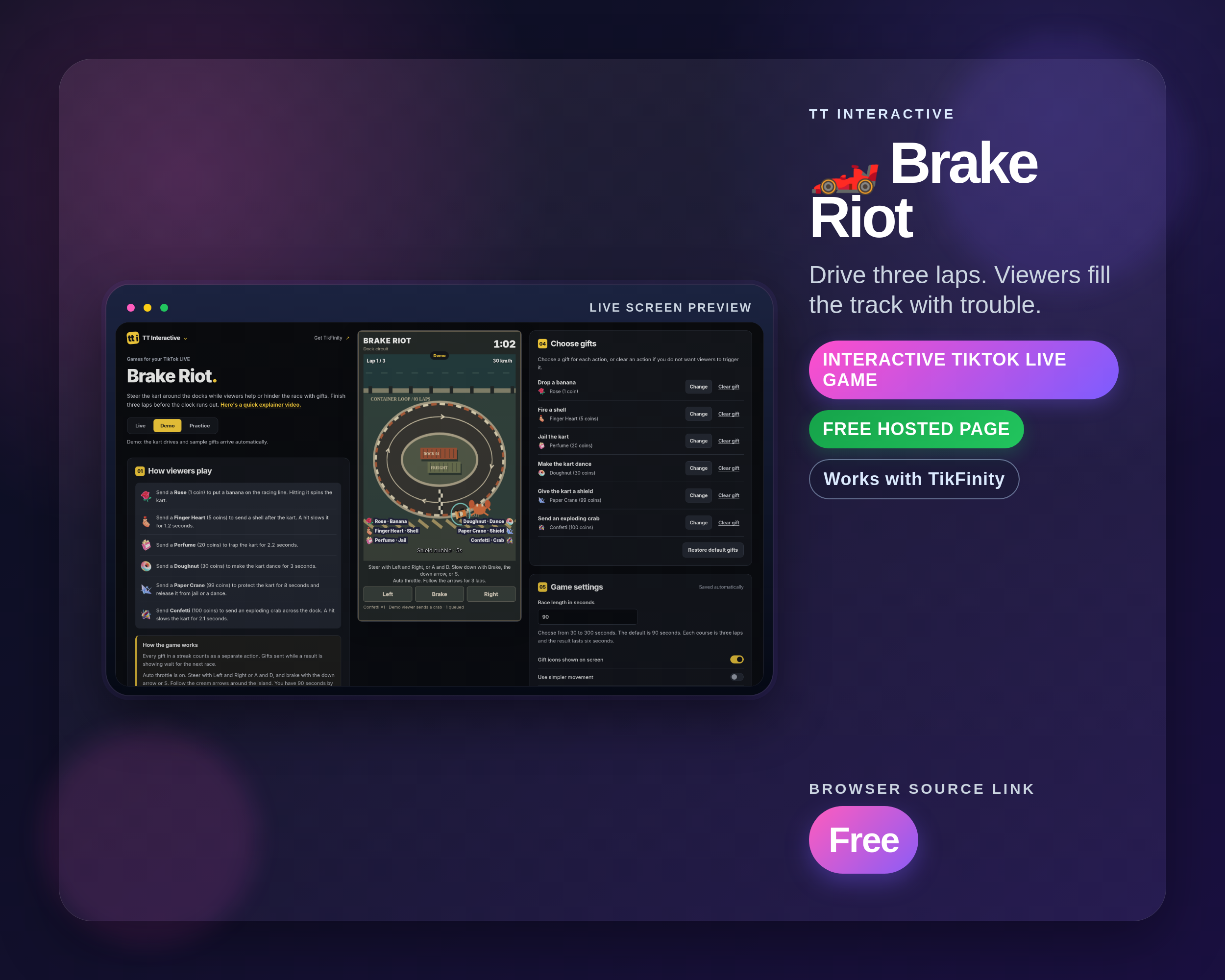 Brake Riot widget thumbnail