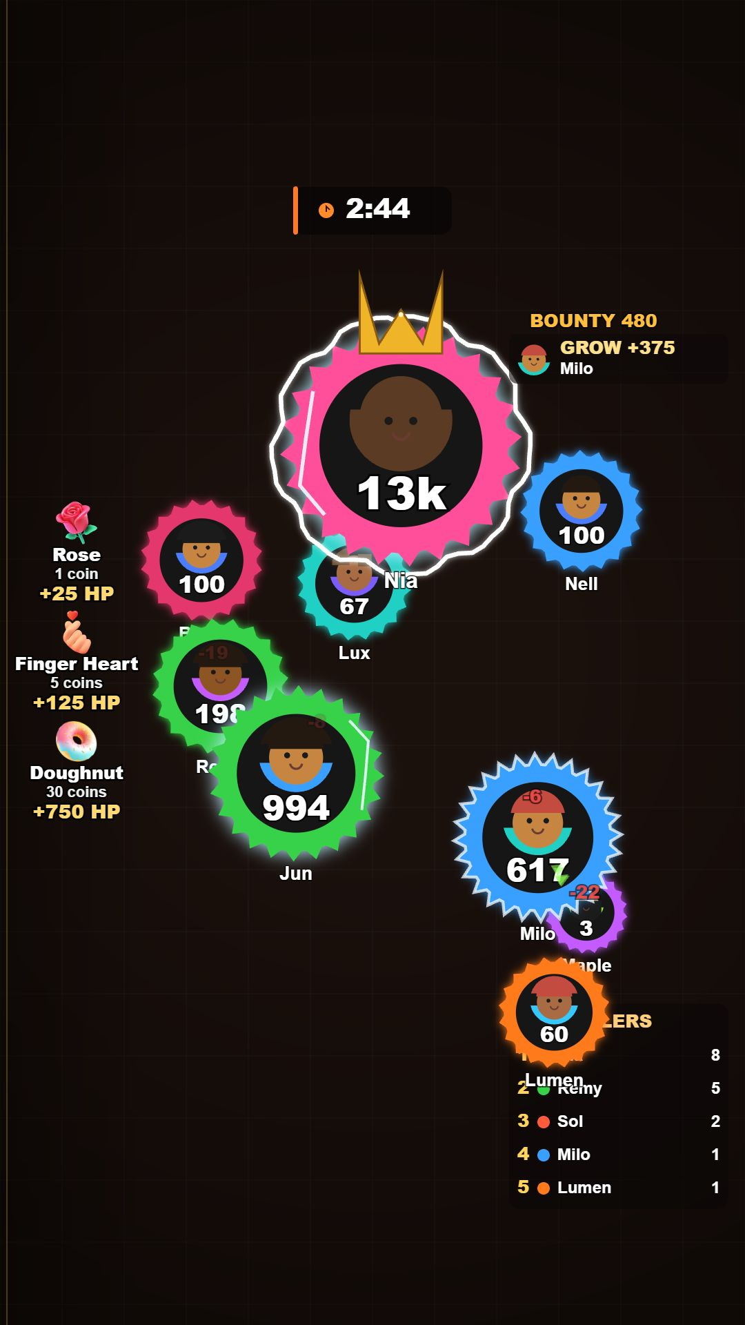 Chainsaw Clash widget thumbnail