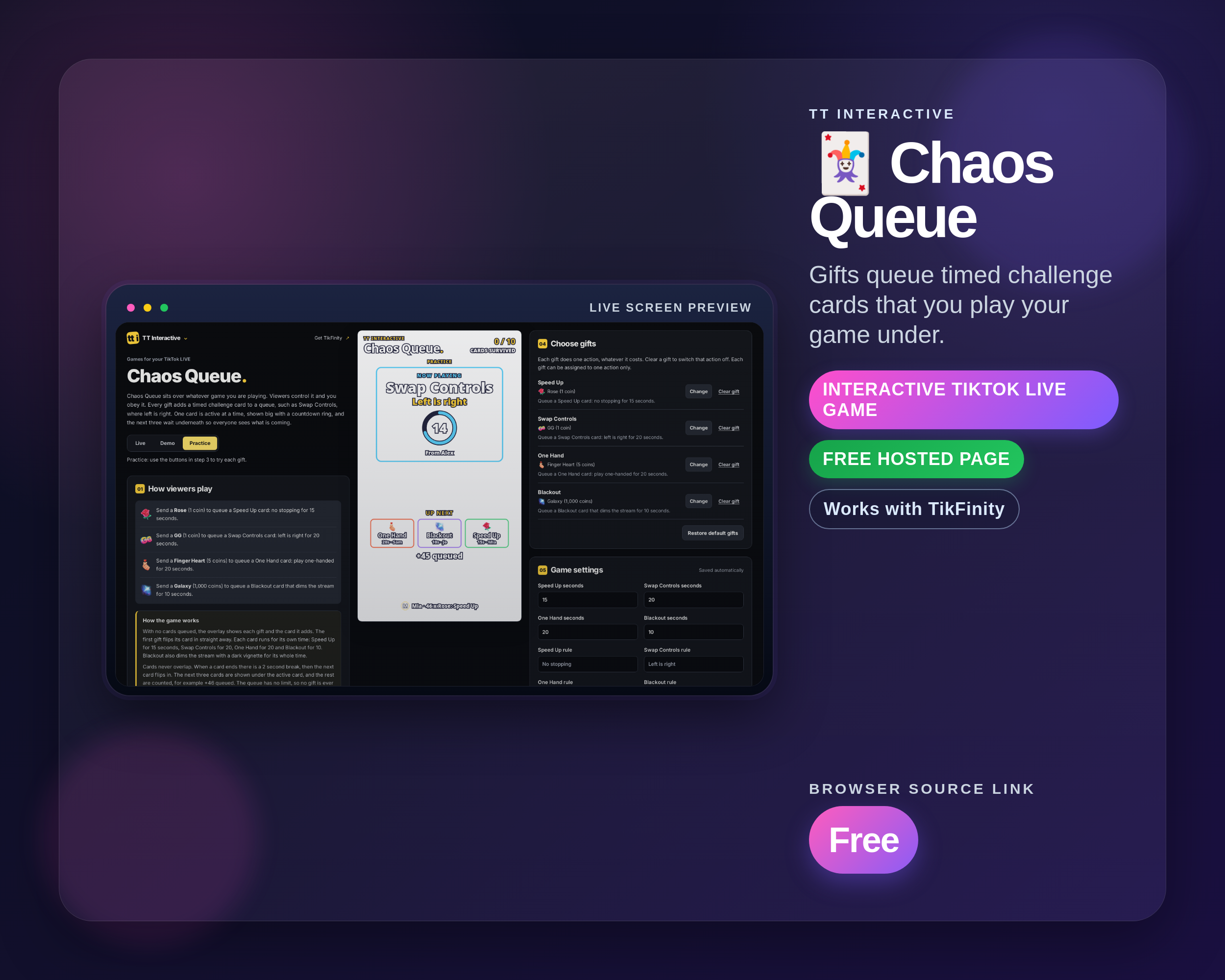 Chaos Queue widget thumbnail