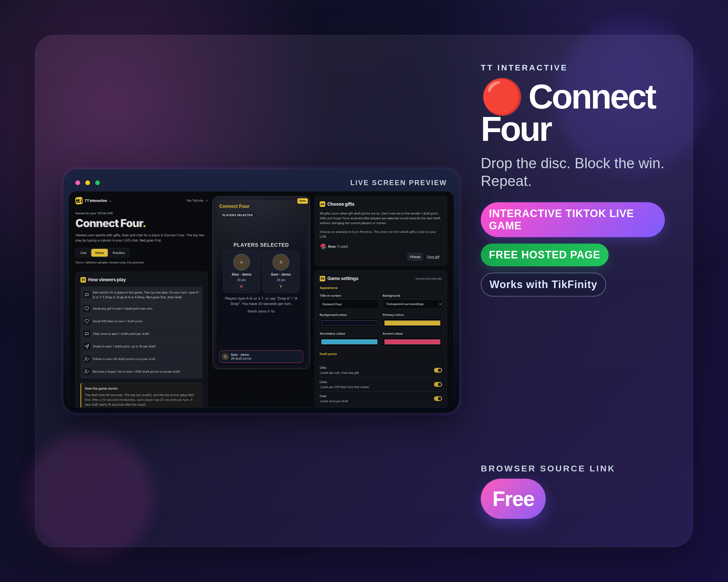 Connect Four widget thumbnail