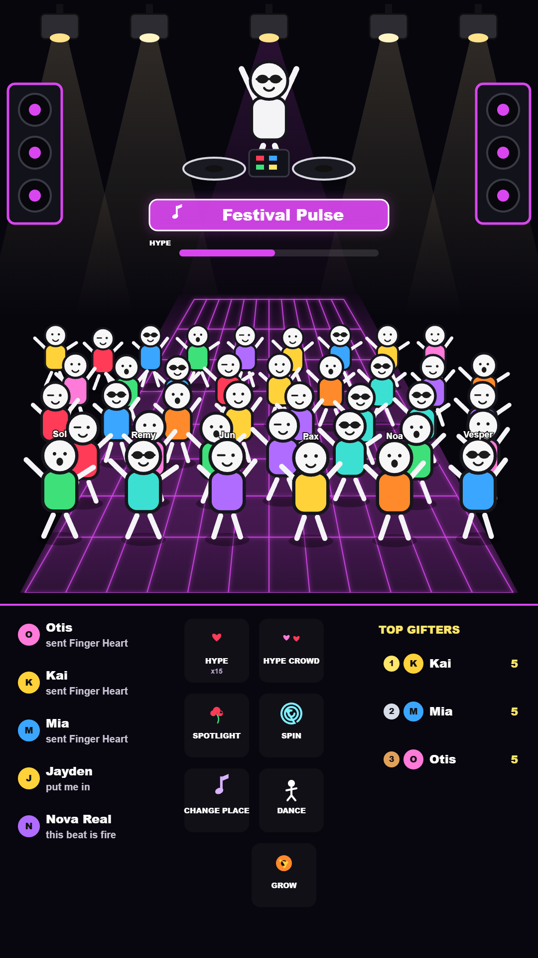 Dance Floor widget thumbnail