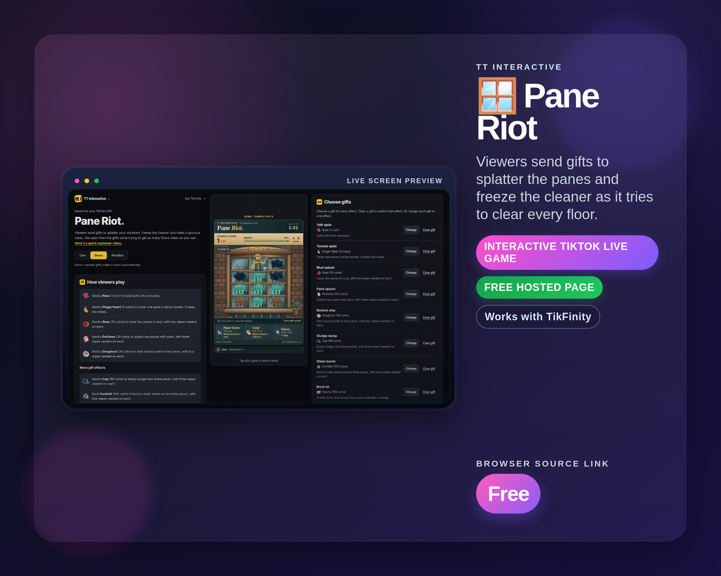 Pane Riot widget thumbnail