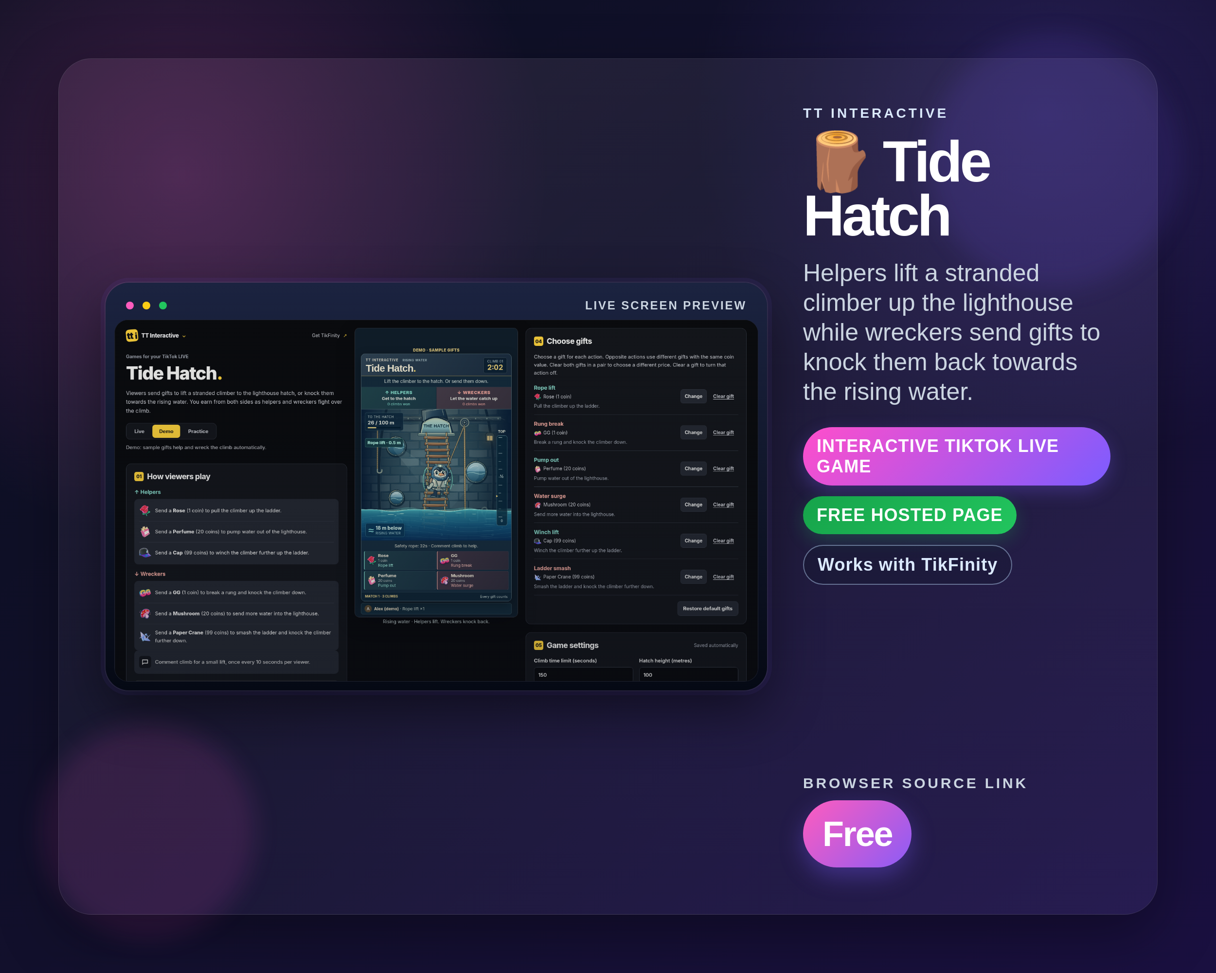 Tide Hatch widget thumbnail