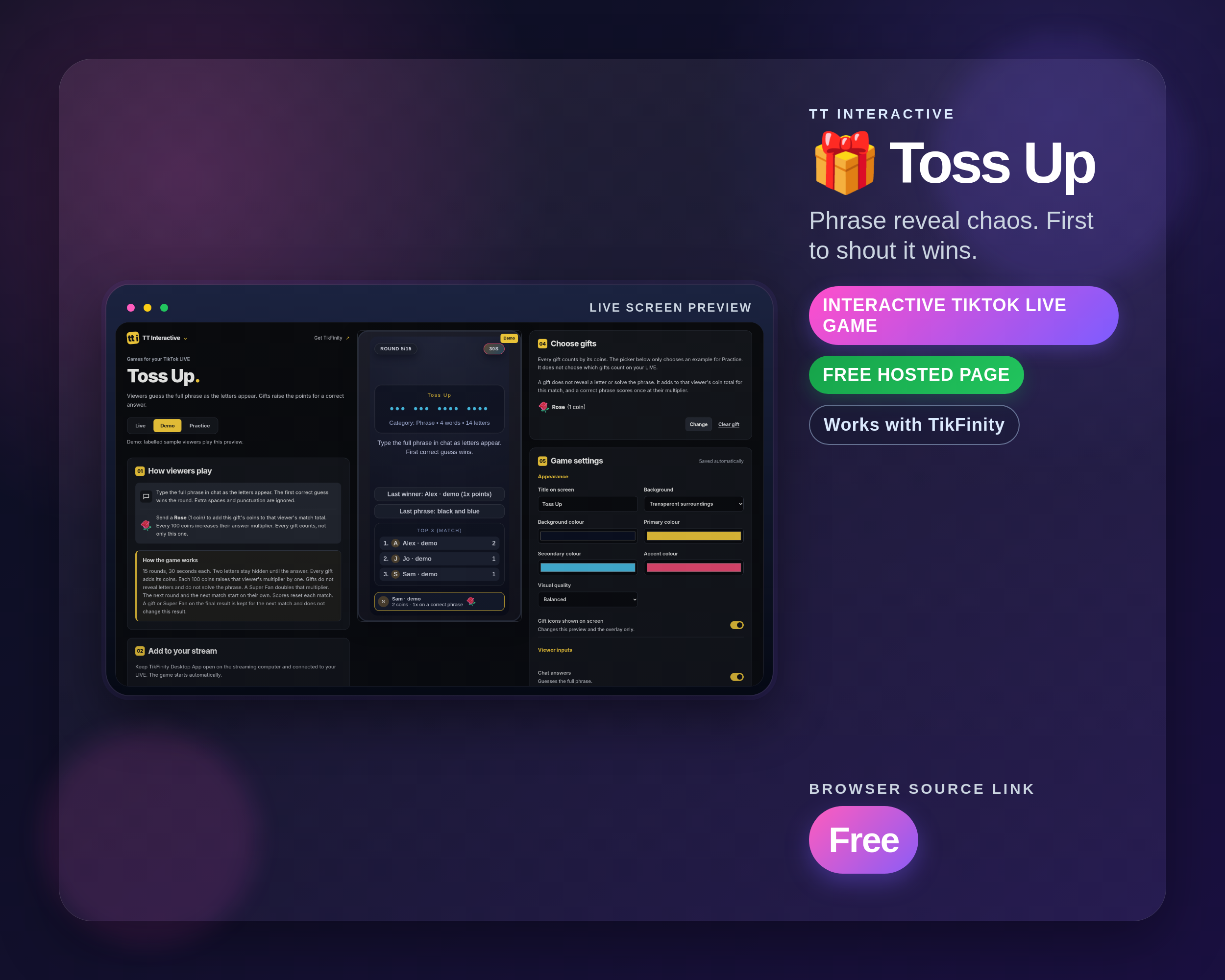 Toss Up widget thumbnail
