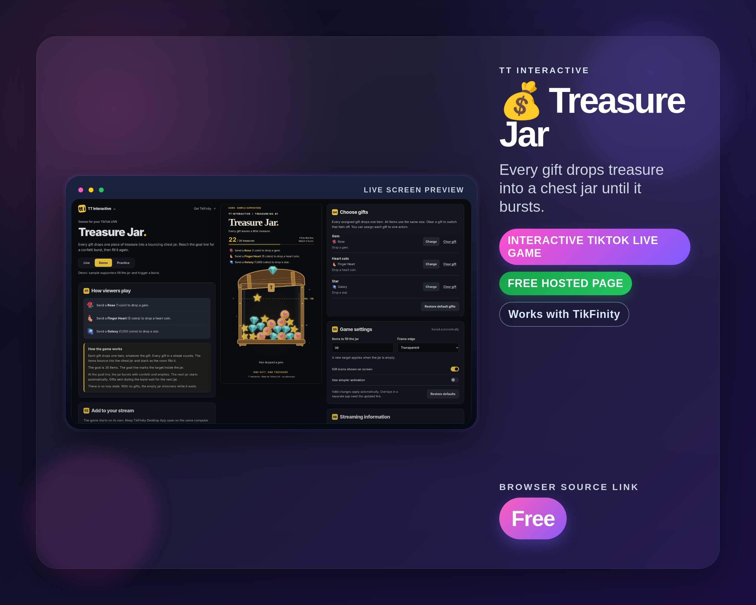 Treasure Jar widget thumbnail