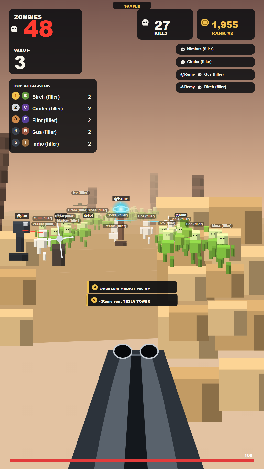 Zombie Hill widget thumbnail